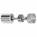 CoverLine Zierkopfschrauben Set mit Abstandshülsen 4-teilige Dekorschraube mit flachem Kopf