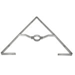 Metallschelle für Dreieckskonstruktion (3 Schilder) zur Befestigung von 3 Schildern