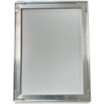 Aufhänge-Rückrahmen für Schilder und Bilder Wandbefestigung mit stabiler Schraubwinkel-Verbindungen