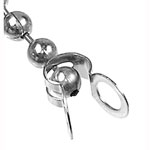 Schließe für Kugelkette 4,5 mm