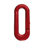 Ketten Zubehör Verbindungsglieder aus Nylon, Farbe: rot,