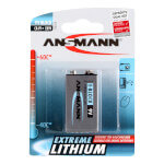 ANSMANN Extreme-Lithium 9V (MN1604/1604LC) Lithium-Batterie