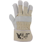 Arbeitshandschuhe Rindnarbenleder ASATEX Schutzhandschuhe aus Rindnarbenleder, naturfarben,