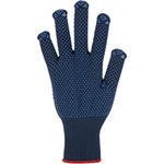 Mechanische Schutzhandschuhe Feinstrickhandschuhe Strickhandschuhe mit Noppen, nahtlos