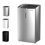 Air-Wolf Serie Alpha Abfallbehälter Edelstahlgehäuse, Volumen 27 Liter