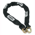 Abus Vierkant-Kette aus gehärtetem Stahl 8 mm Kantenschutz durch hochwertige Textilummantelung