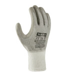 Texxor 2418 Schnittschutzhandhschuh grau Strickhandschuh mit PU-Beschichtung