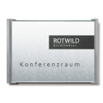 BOX Türschilder, grau