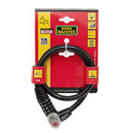 Burg Wächter Zahlen-Seilschloss 230 65 L Fahrradschloss mit Licht