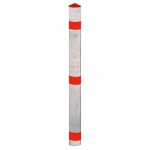 Absperrpfosten Funktionssperrpfosten Befestigung: Pfosten zum Einbetonieren,