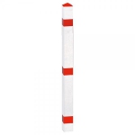 Absperrpfosten Funktionssperrpfosten Befestigung: Bodenhülse ohne Verriegelung, Pfosten