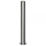 Absperrpfosten Edelstahlabsperrpfosten, Rundkopf