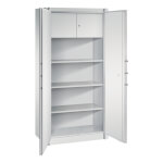 C+P feuergeschützter Stahl-Flügeltürenschrank Certos 3 Einlegeböden und Wertfach