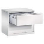C+P Stahl-Hängeregistratur-Schubladenschrank Acurado 2 Schubladen 2-bahnig