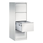 C+P Stahl-Hängeregistratur-Schubladenschrank Acurado 4 Schubladen 1-bahnig