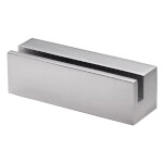 CLEAR Wandhalter aus Aluminium für Clear Fahnenschild, für 6 mm Materialstärke,