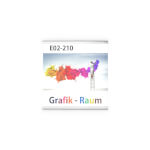 SlideFix Türschild Hochformat silber Acrylglasscheibe mit Aluminiumrahmen und seitlichem Einschub