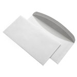 Kuvertier-Briefumschläge C6/5 weiß ohne Fenster Papiergewicht: 75g, mit Nassklebegummierung