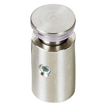 Edelstahlhalterungen für Schilder hochwertiger Abstandshalter, Kopf flach,