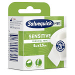 Salvequick Sensitive Tape Verband-Klebeband Wundversorgung Hautfreundliches und atmungsaktives chirgurgisches Klebeband