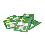 Cederroth Saftety Handreinigungstücher sterile Feuchtigkeitstücher zur Handreinigung und Desinfektion