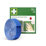 Cederroth Soft Foam Schaumbandage blau elastisches und selbsthaftendes Pflaster Refill 51011022