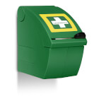 Cederroth Soft Foam Dispenser, gefüllt Spender gefüllt mit Soft Foam Bandage blau 6 cm x 4,5m