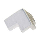 Knuffi Eckschutzprofil Verbindungselement Typ E, 3-schenkelig, weiß