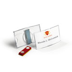 Namensschilder Acryl mit Doppelmagnet, sehr materialschonend,