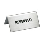 Tischaufsteller Aufschrift: RESERVED