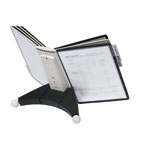 DURABLE Sichttafelsystem Tischständer SHERPA Display System table 10