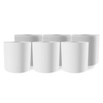 CLEAN and CLEVER ECO250 Wischtuch mit Aufreiß-Spiralhülsen zur Innenabrollung, 1-lagig