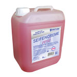 Dreiturm Seifencreme rosé Kanister-Ware, zum ökonomischen Wiederbefüllen