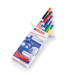 Edding 751 Lackmarker mit Rundspitze, Schachtel a 10 Stück, markieren nahezu aller Materialien,