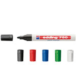 Edding 750 Lackmarker mit Rundspitze, markieren nahezu aller Materialien,