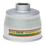 Ekastu Aluminiumfilter DIRIN 500 A2B2E2K2 Hg-P3R D Mehrbereichs-Kombifilter mit Rundgewinde