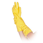 Universalhandschuh Putzhandschuh Bettina Latexhandschuh gelb, 30 cm Länge