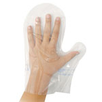 Hygostar Cleanhands PE- Handschuh für das Quick&Clean System, Fäustling