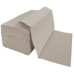 Franz Mensch HygoClean Papierhandtücher 1-lagig natur Recyclingpapier V/ZZ-Falzung 25 x 23 cm