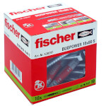fischer DuoPower 10 x 80 S zwei Komponenten Klapp-, Spreiz- und Knotdübel mit Schrauben