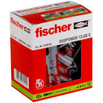 fischer Dübel DuoPower 12 x 60 S 2-Komponenten-Dübel universersell mit Schrauben