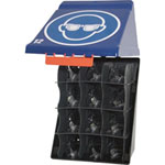 Aufbewahrungssysteme für PSA GEBRA Box Maxi für Schutzbrillen, blau, für 12 Brillen,