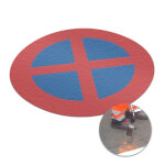 PREMARK thermoplastische Bodenmarkierung Absolutes Halteverbot, VZ 283-50, zur Kennzeichnung von Parkflächen