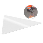 Premark thermoplastische Bodenmarkierung Dreieck gefüllt, zur Kennzeichnung von Verkehrswegen