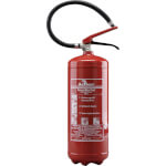 Adler Pulver-Feuerlöscher PD12GA Dauerdrucklöscher mit Druckhebelarmatur