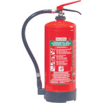 Gloria Bio-Schaum-Dauerdruckfeuerlöscher SDB 6 fluorfrei mit Druckhebelarmatur und Manometer