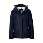 Hakro Damen-Active-Jacke Fernie No 250 schwarz atmungsaktiv und wasserdicht