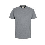 Hakro T-Shirt Heavy grau-meliert 100 % Baumwolle in besonders robuster Qualität