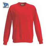 Hakro Sweatshirt performance rot besonders strapazierfähig und funktionell