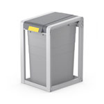 Hailo ProfiLine Öko XL Flexibles Mülltrennsystem Basiseinheit System beliebig erweiterbar